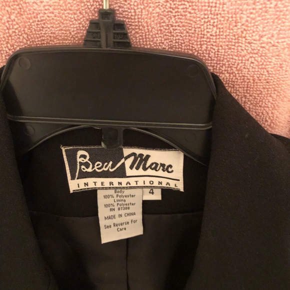 Beau Marc Black Skirt Suit. - Picture 2 of 5